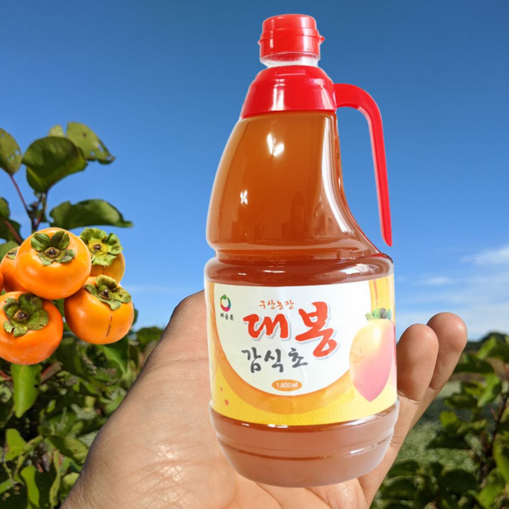 할매손맛 천연 자연발효 상주감식초 원액 대용량 1.8L