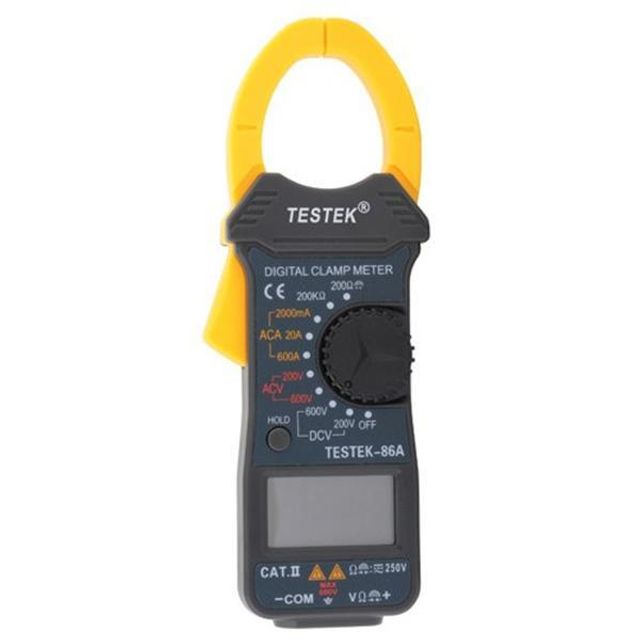 클램프 테스터(디지털) TESTEK-86A 600V 600A (1EA)