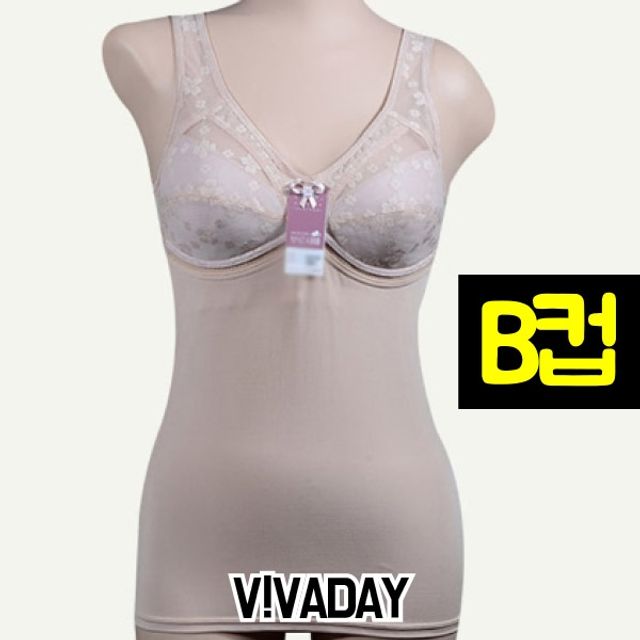 VIVADAY-RR50 인견소재 스킨색B컵브라런닝