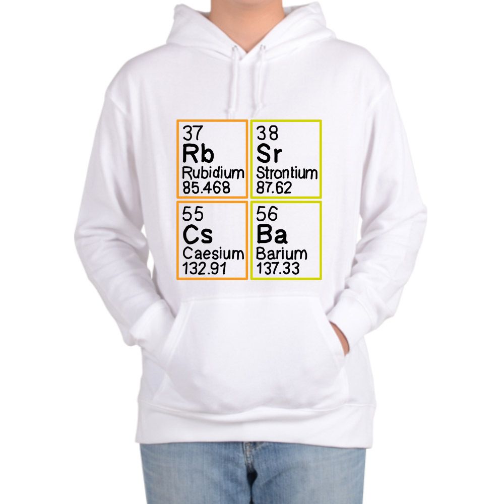 후드티 오트밀색상 전사이즈 원소기호 주기율표 화