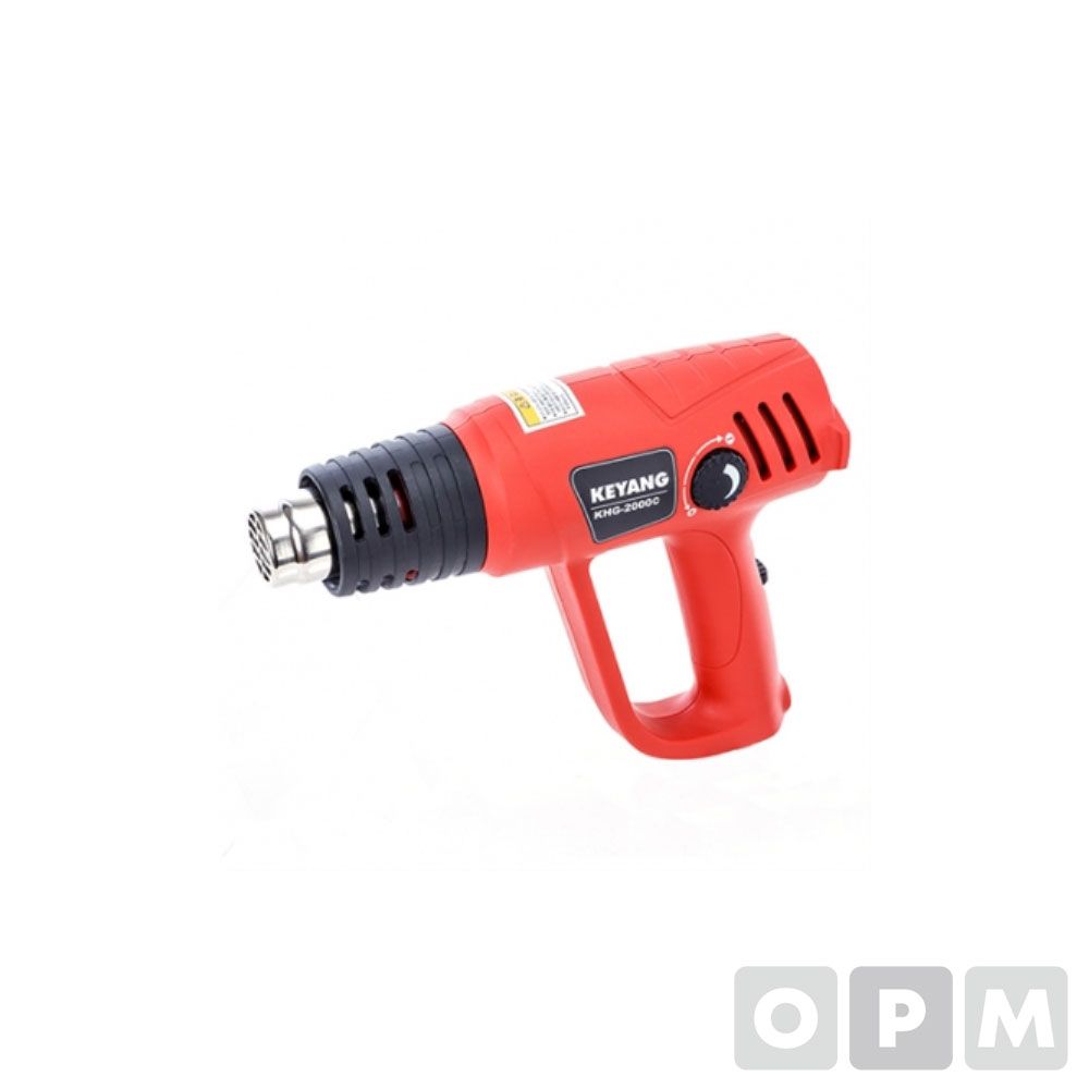 열풍기 2000W 50-400/90-600도 250~500L/min 0.8kg