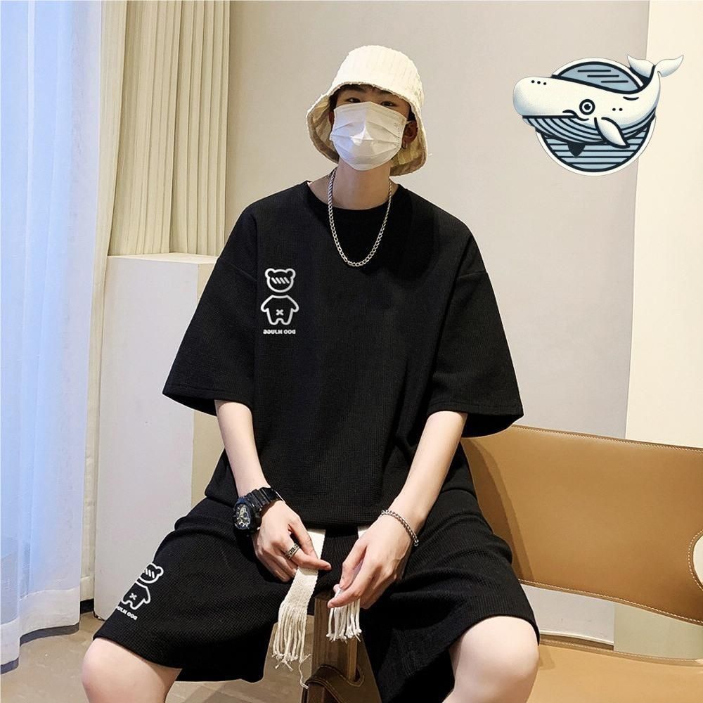 쿨링 원단 루즈핏 반바지 캐주얼 여름복 쿨링
