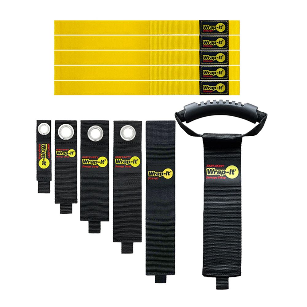 WRAP-IT STORAGE Dream Garage보관스트랩세트(15pcs