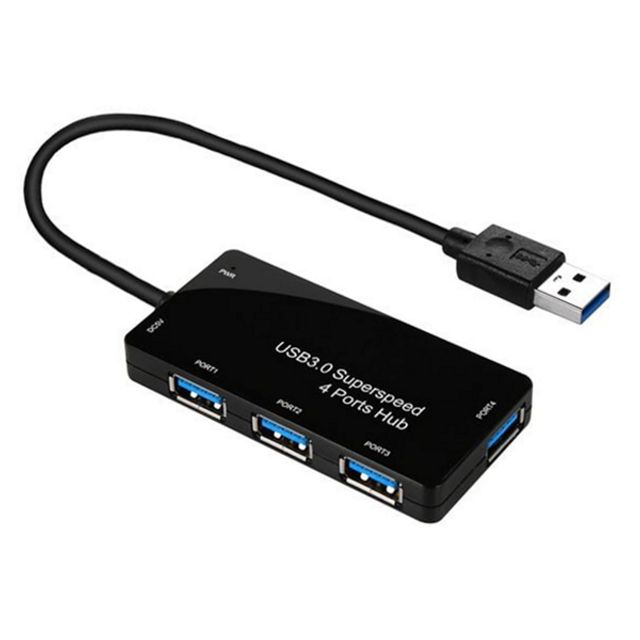 usb 허브 4 포트 usb 허브 고속 유선 4 포트 노트북 컴퓨터 확장기 리더기 카드