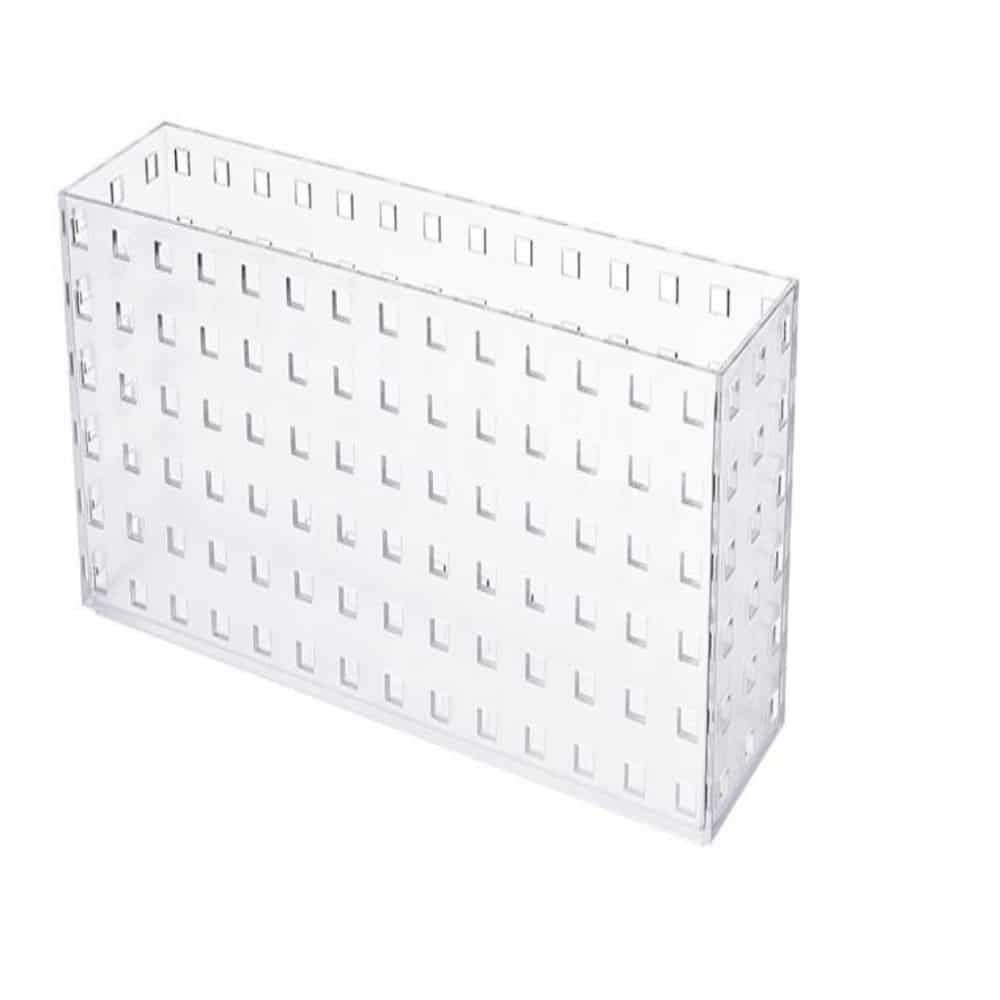 반투명 사각트레이 대형 서랍바스켓 주방서랍정리트레이