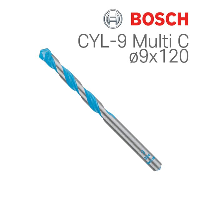 보쉬 CYL-9 Multi C 9x120 컨스트럭션 드릴비트 1개입