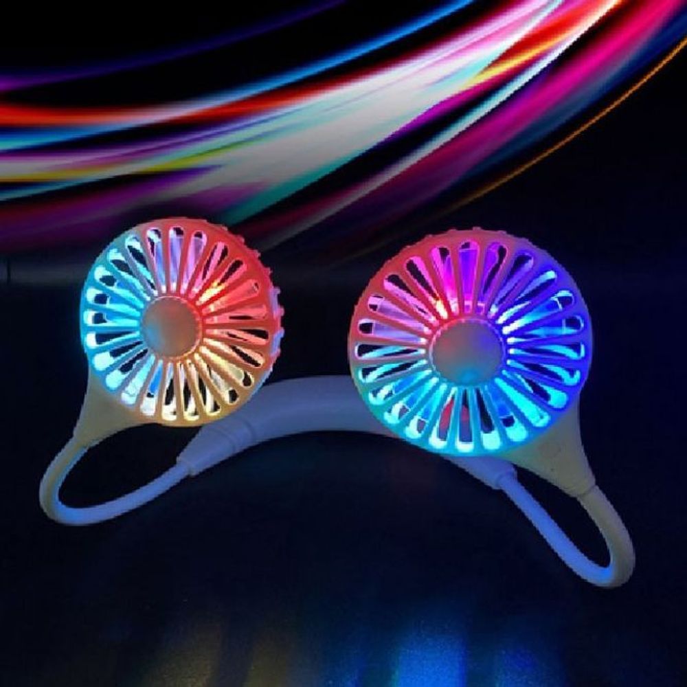 GT 멀티스포츠 LED 넥밴드 선풍기