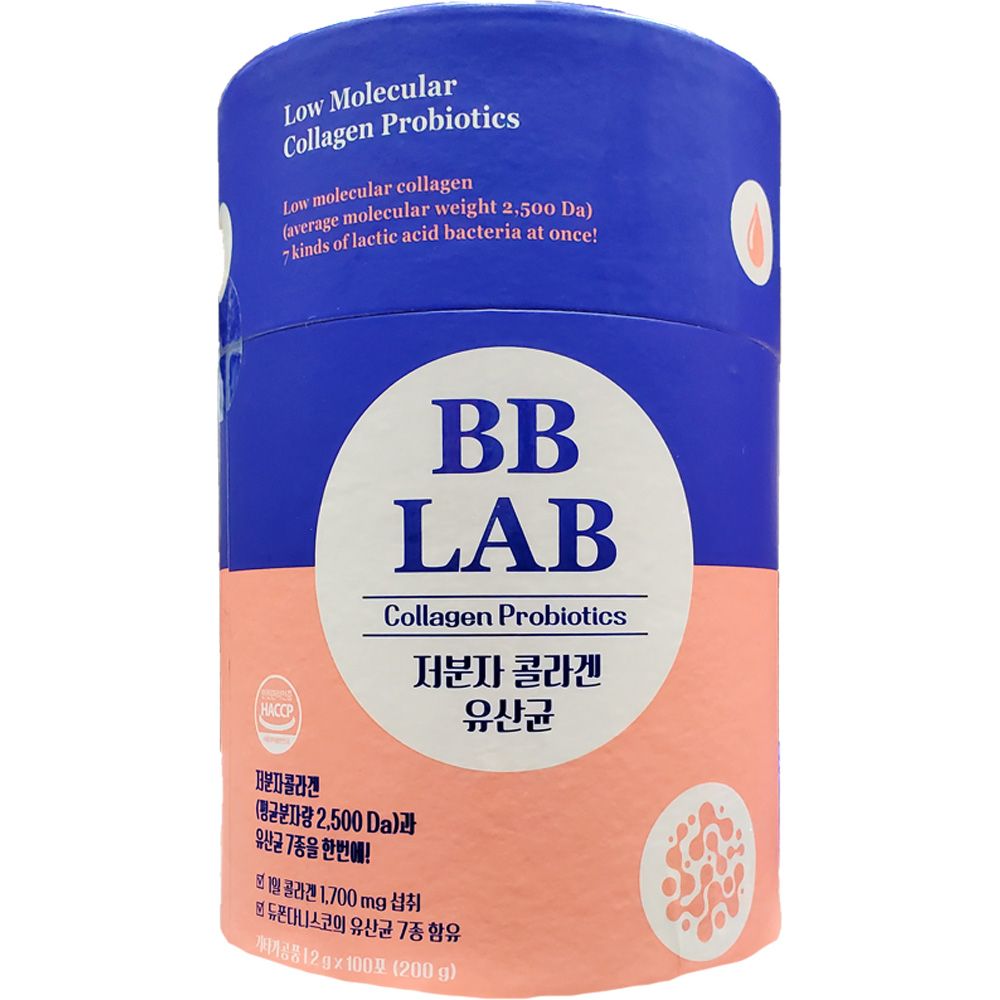 전지현 BB LAB 저분자 피쉬 콜라겐 유산균 2g 100포