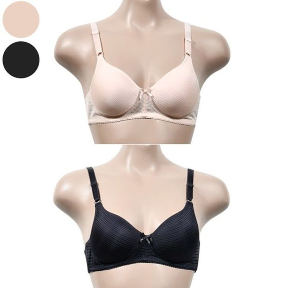 몰드 인견 여성 팬티 메쉬 양말 풀컵 노와이어