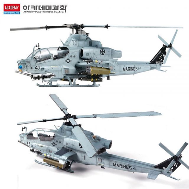 아카데미과학 1대35 미해병대 AH-1Z 샤크 마우스 (121