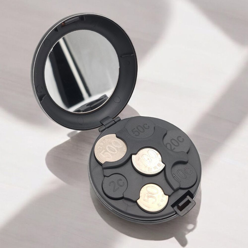 스프링 일본 동전 케이스 태국 지갑 베트남 엔화 유로 홀더 여행 초미니 코인 캐쳐 유럽 미국 해외 보관함 - 오너클랜