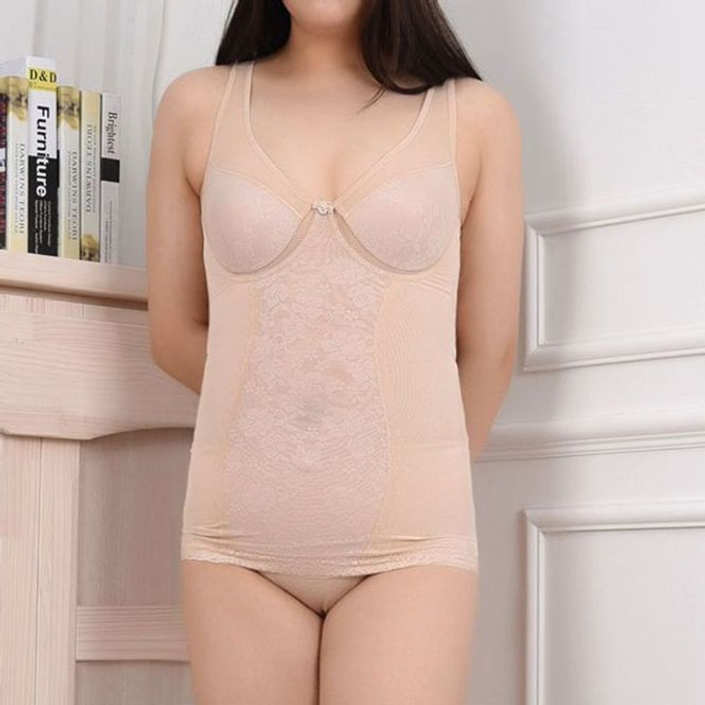 올인원 인견브라 넷 B컵 쟈가드 와이어브라 브