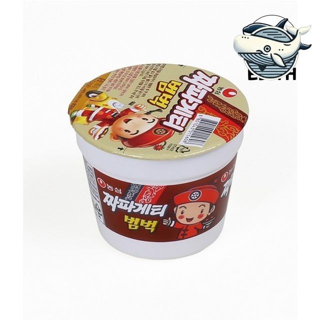 한국식 간편식 짜장면 맛 정통 즉석면 박스