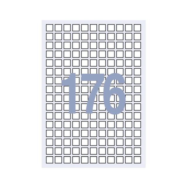 세모네모 라벨지 100매 C 3040 (176칸)