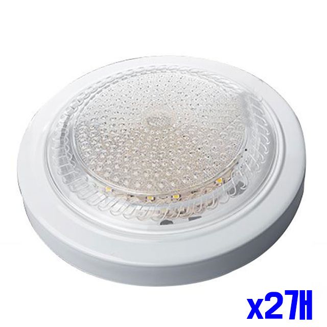 직부등 저발열 x2개 15W LED 주광색 현관센서등