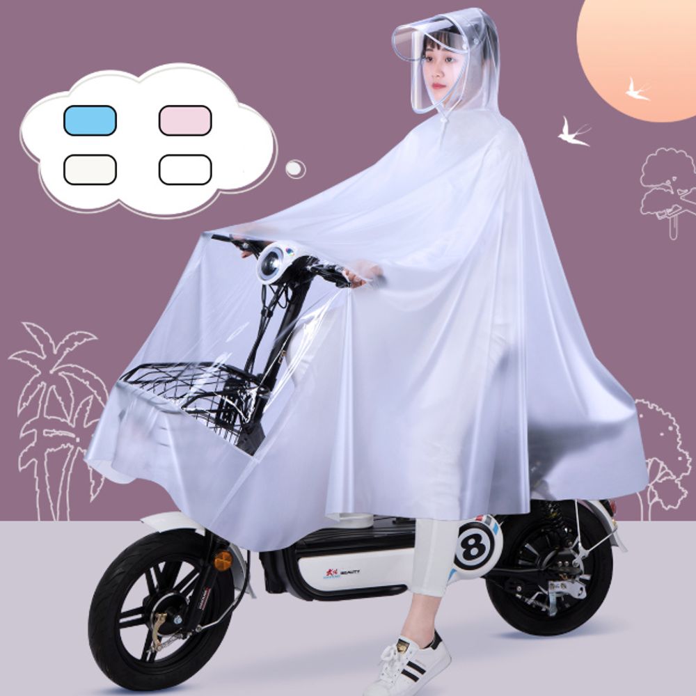 키밍 스쿠터 판초우의 방수 덮개 비옷 배달 오토바이