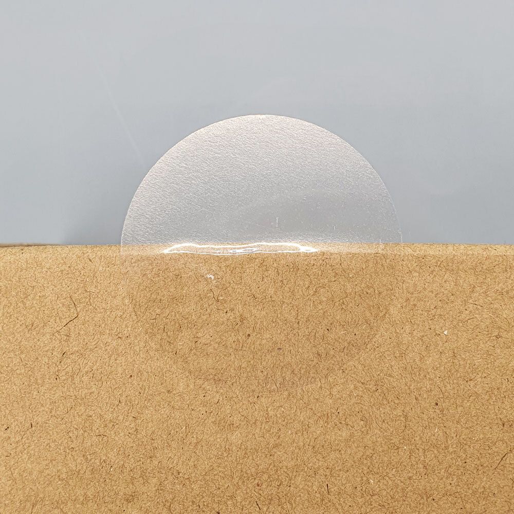 투명 원형 씰링 스티커 봉인스티커 투명스티커 50mm 편지스티커