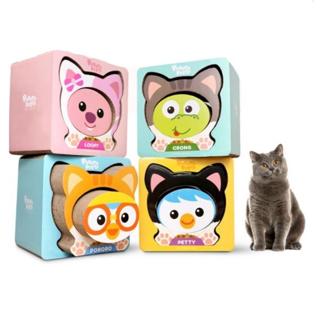고양이 냥이 스크래쳐 숨숨집 놀이집 3중구조 루피