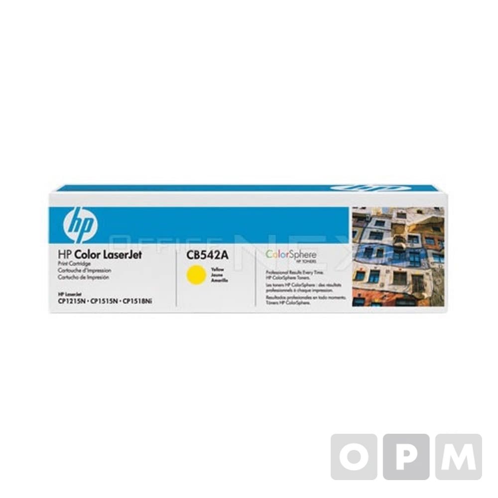 HP 토너 CB542A/노랑/1400매/1EA