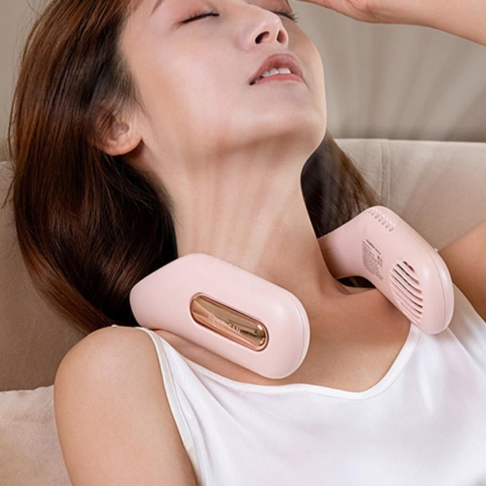 목풍기 휴대용 목에거는 선풍기 넥 밴드 충전 걸이