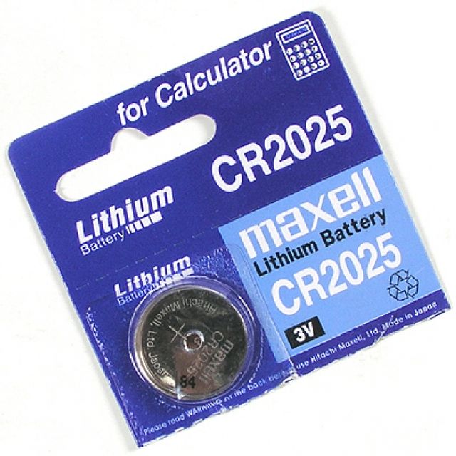 MAXELL 수은전지 리튬 셀 CR2025