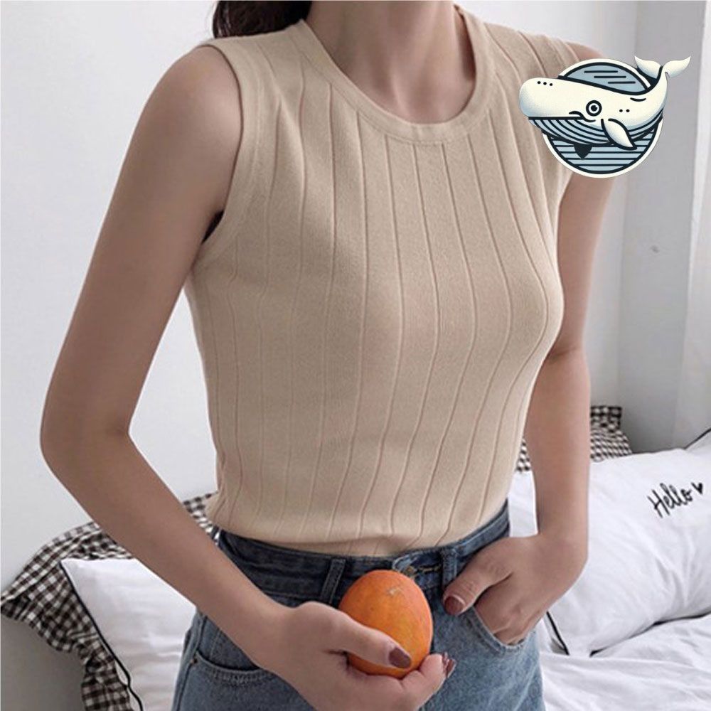 여성 여름 베이직 민소매 나시 레이어드 이너핏