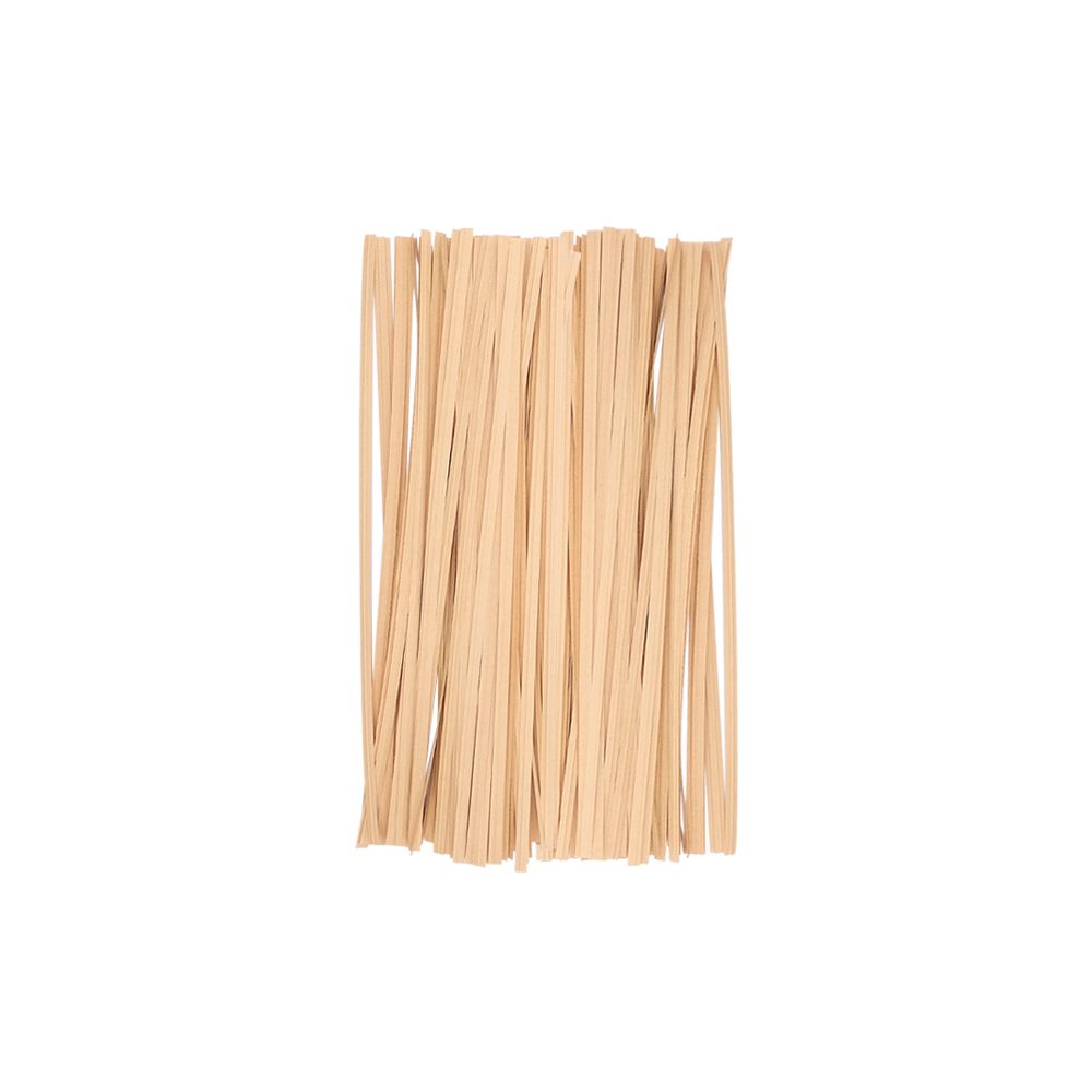 KP 크라프트빵끈(20cm 약1000개) 종이빵끈 무지빵끈