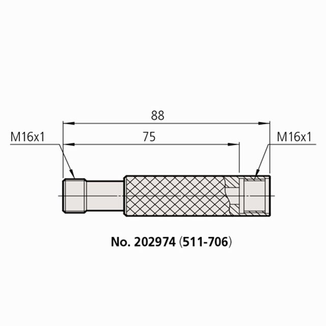 202974 미쓰도요서브앤빌 1EA 202974 (75mm)