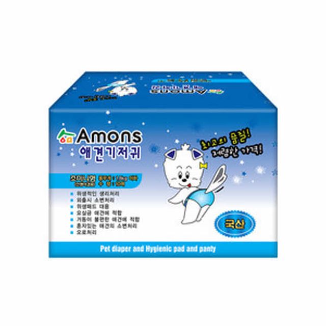 아몬스 애견기저귀 초미니(여아)(10매X10개)