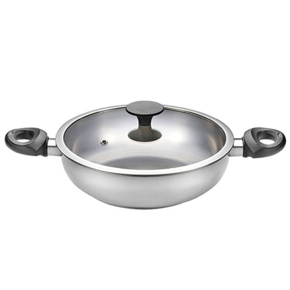 풍년 인덕션 전골 냄비 볶음 찌게 웍 양수 냄비 4L