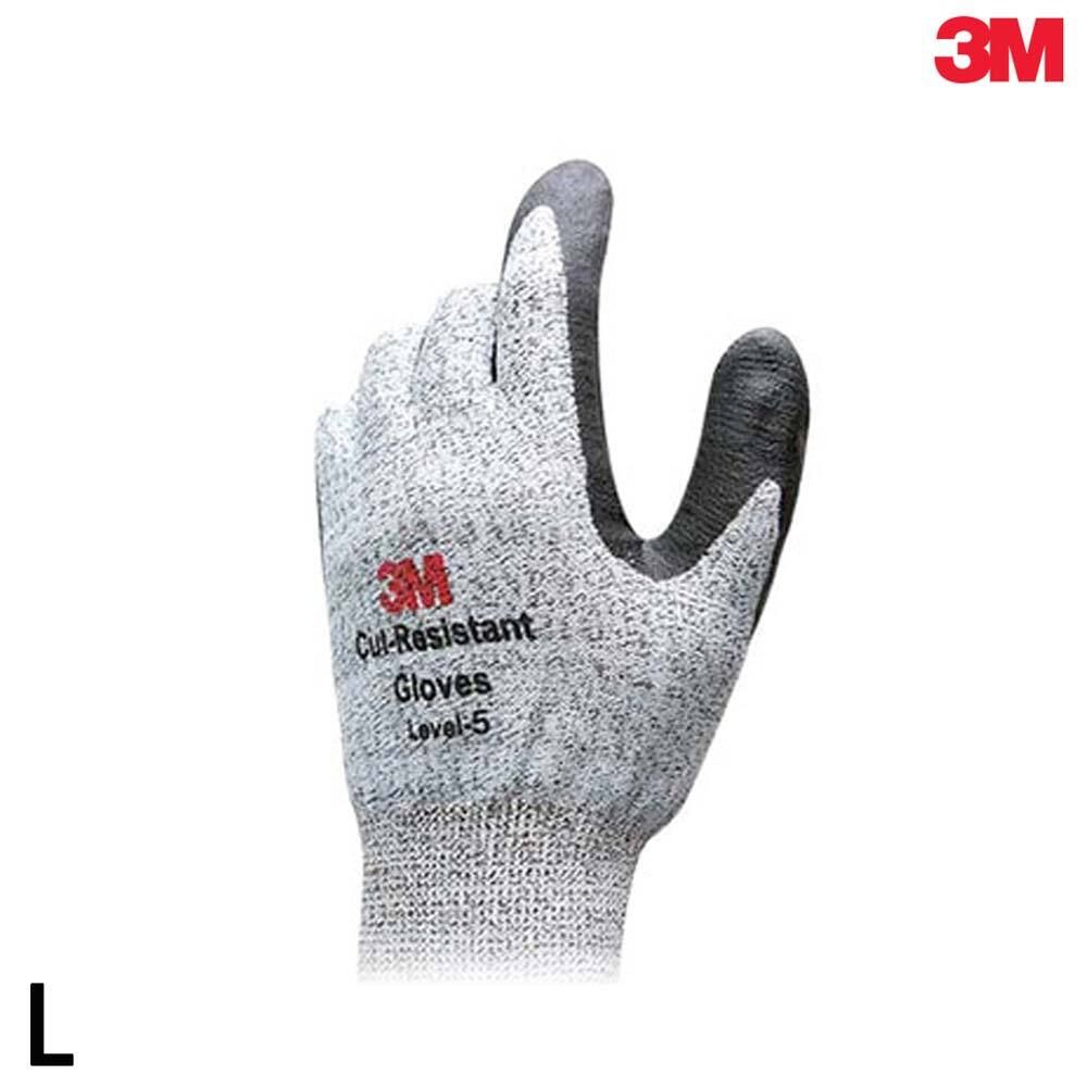 3M 컴포트그립 절단방지 NBR 코팅장갑 레벨5 L