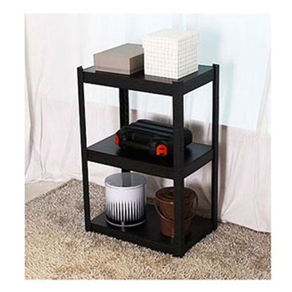 고릴라렉 블랙 800 3단 90cm 1P 앵글선반 조립식선반 