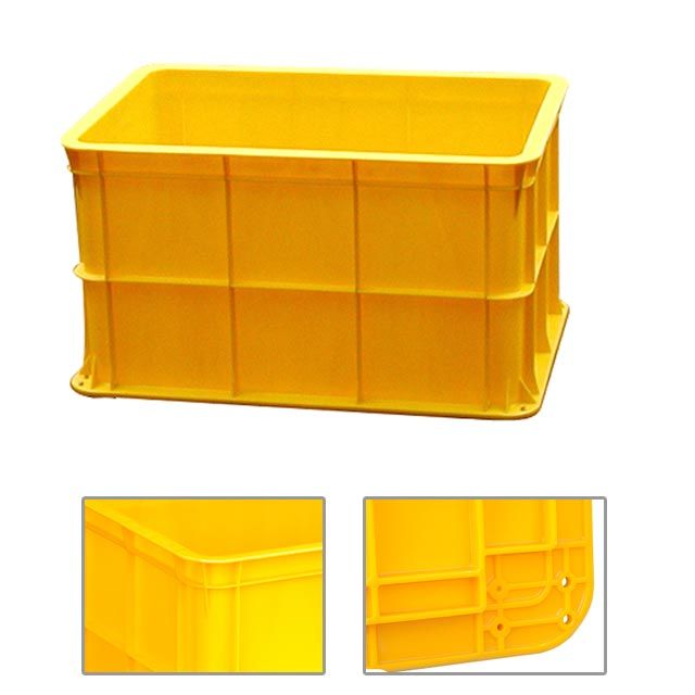 대형 플라스틱 사각 점보 박스 다용도 운반 상자 130L