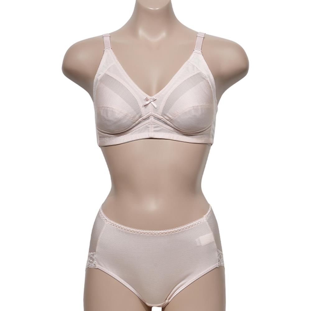 시원한 통풍 순면 노몰드 B컵 브라팬티세트 속옷선물