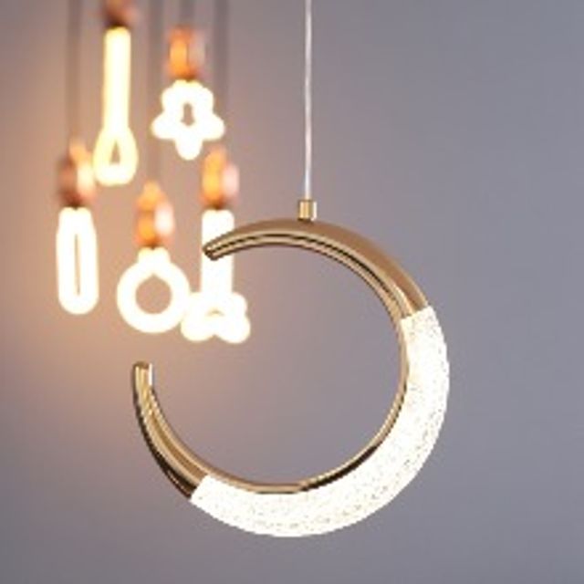LED 팬던트 조명 문 W493-1 5W 주백색 4.0K 비츠온