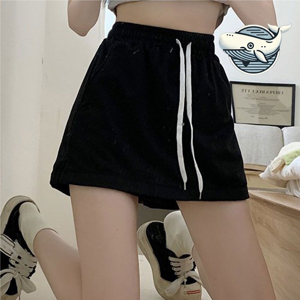 캐주얼 여름 홈웨어 편안한 허리밴딩 스커트