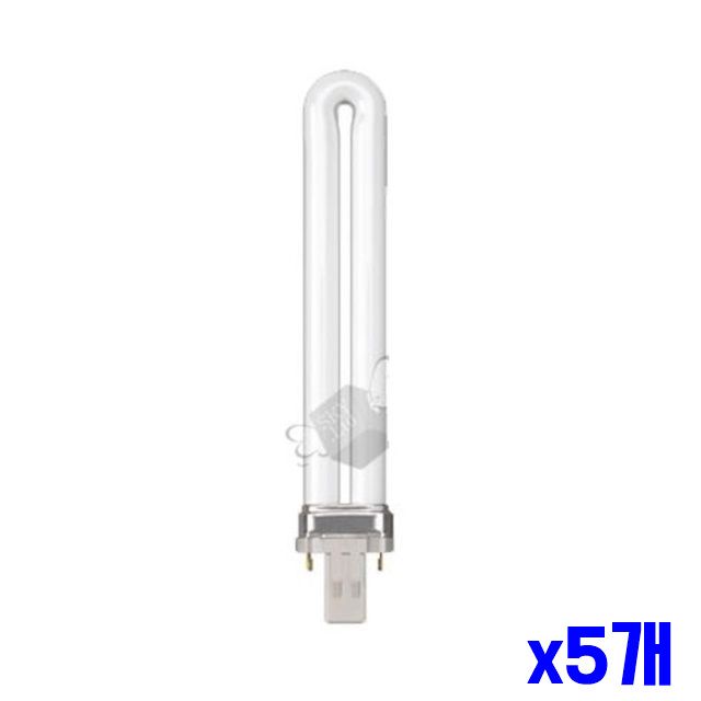 형광등 삼파장 15W 선명한 램프 조명 x5개 주광색