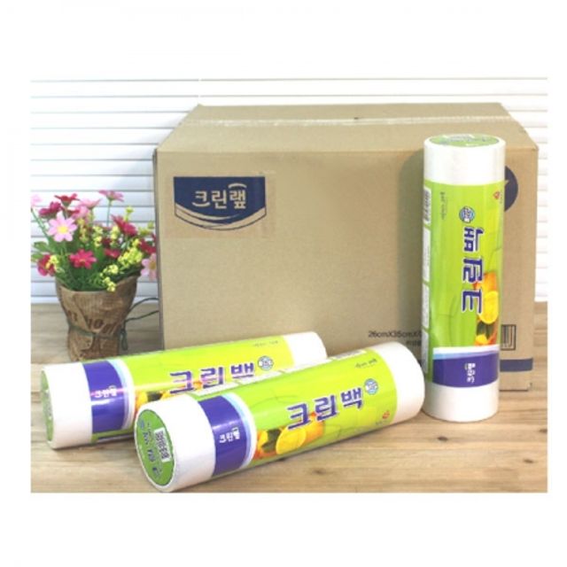BOX 크린백 롤타입 (25x35cm) 500매 12개입 위생백