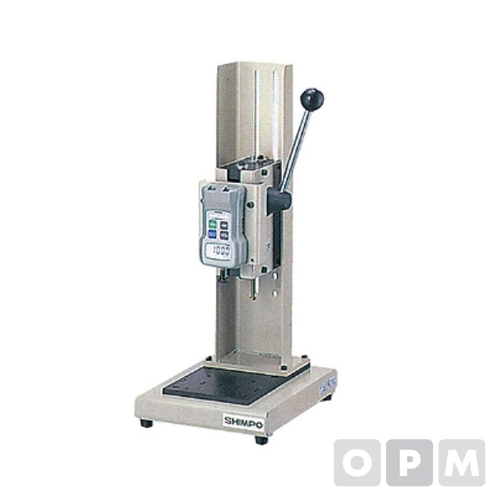 SHIMPO 푸쉬풀게이지 스탠드수동(레바) 50KGfX50mm
