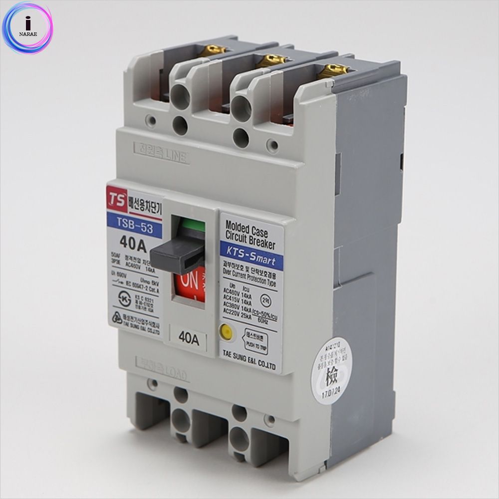 배선차단기 TB 103N(TSB 53)태성-3P 40A 14KA
