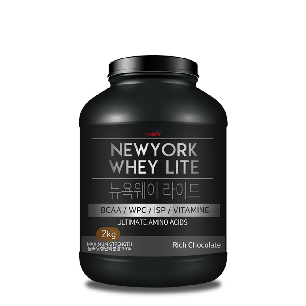 뉴욕웨이라이트 곡물맛 2000g 단백질보충제 프로틴