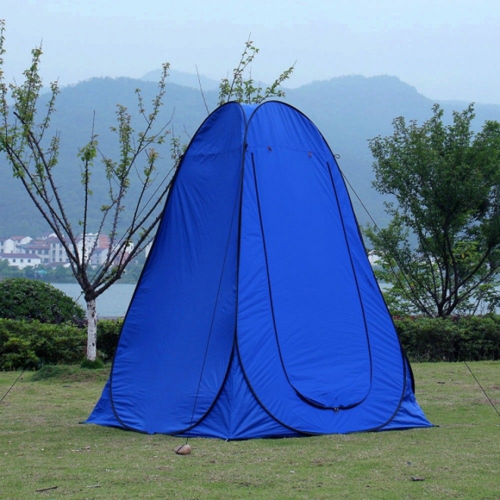 캠핑존 이동식 샤워텐트150x190cm 블루