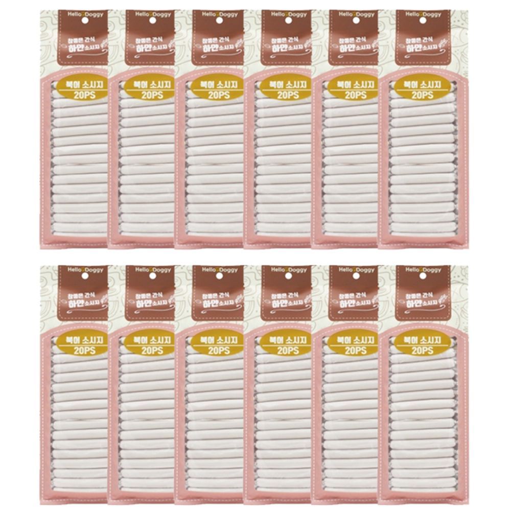 강아지 소시지 참좋은 일상 북어 20개입 12P 소프트
