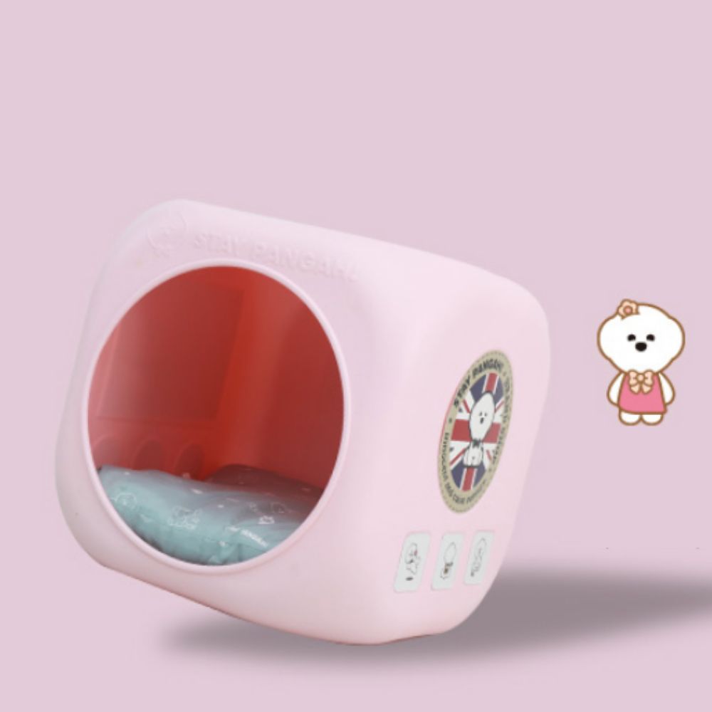예쁜 강아지 집 다이스 하우스(파스텔핑크) 숨숨집