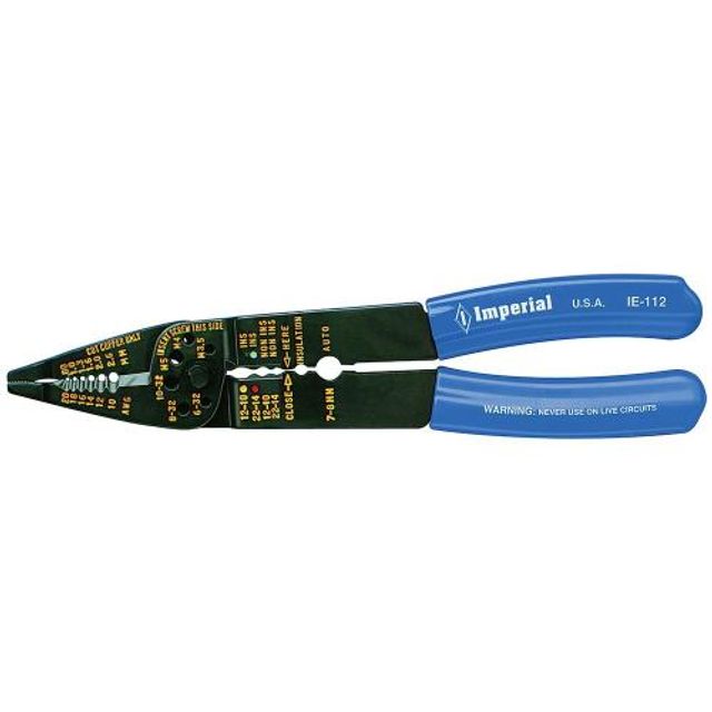 IE-112 임페리얼스냅링압착플라이어 1EA IE-112