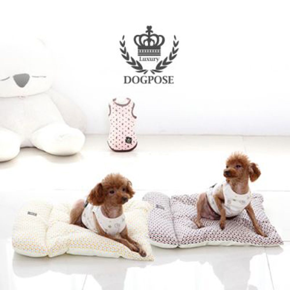 H23 방석 애견 일상 옐로우 소 1P 강아지집 고양이 쿠