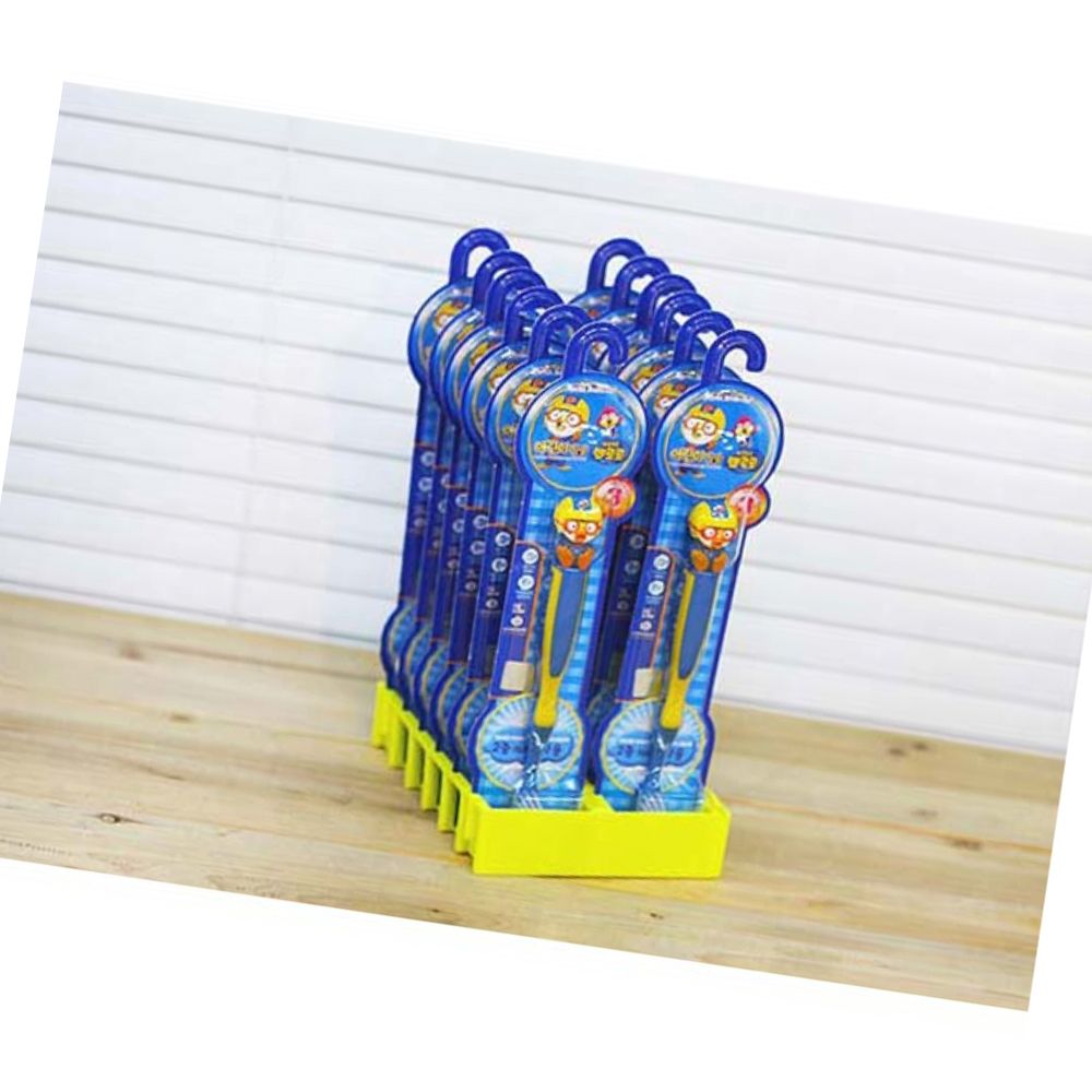 뽀로로 어린이칫솔 뽀로로 12개입 1BOX 15.5cm 양치