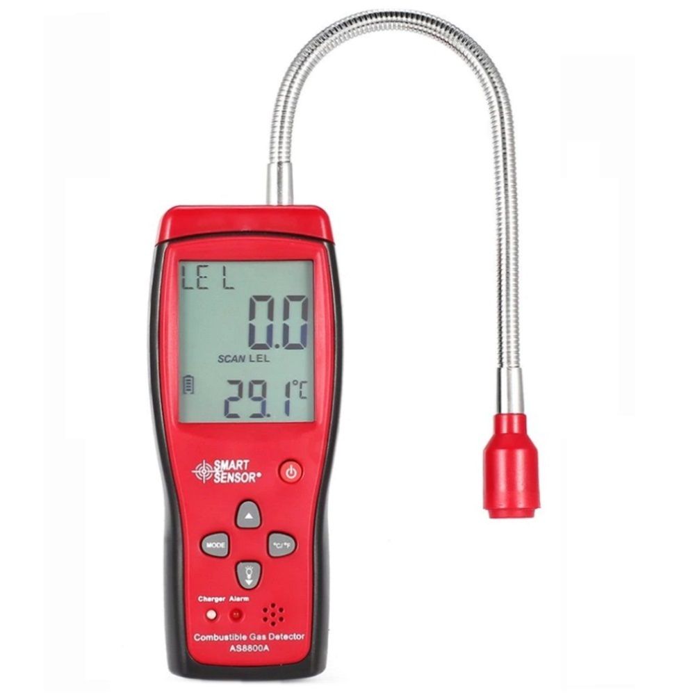 디지털 가연성가스탐지기AS-8800A 0~50% 에탄 LPG LNG