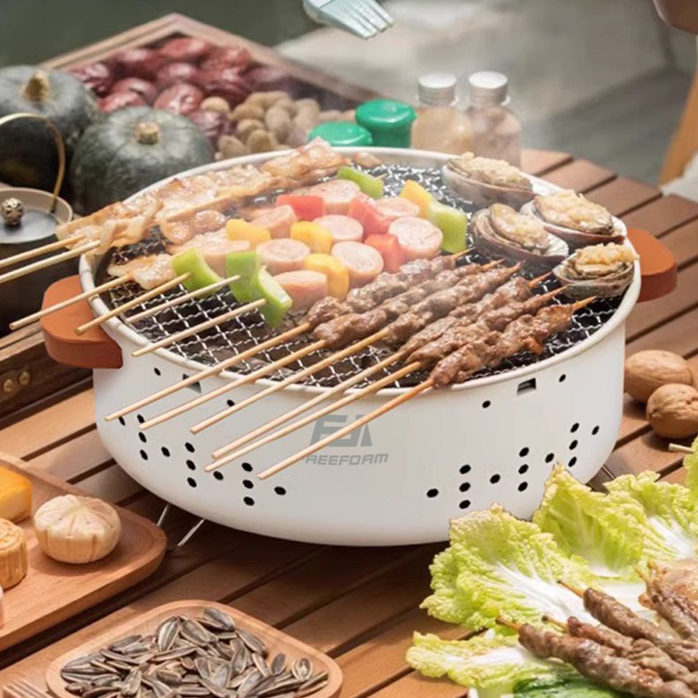 원형 바베K30 캠핑 차박 꼬치 보관가방