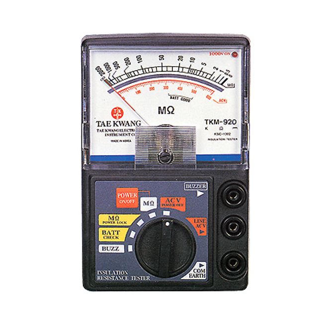 절연저항계(메가/아나로그) TKM-920